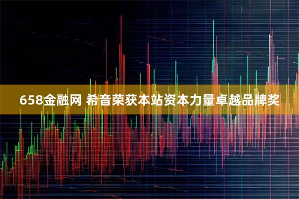 658金融网 希音荣获本站资本力量卓越品牌奖